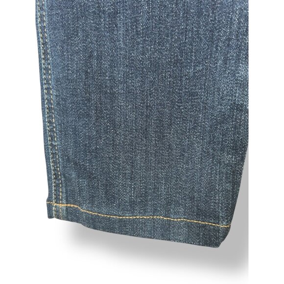 Joe’s Jeans Straight Leg Jeans Medium Dark Wash Low Rise Slim - Picture 4 of 6
